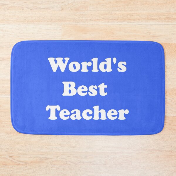Item preview, World's Best Teacher designed and sold by ThingsByJoy.