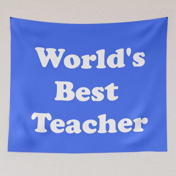 Item preview, World's Best Teacher designed and sold by ThingsByJoy.
