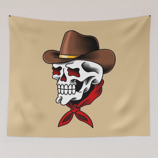 Item preview, Salty-Dog American Traditional Cowboy designed and sold by salty-dog.