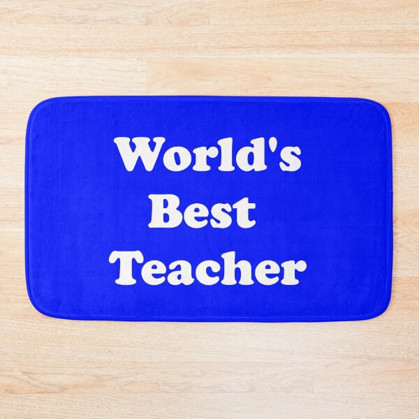 Item preview, World's Best Teacher designed and sold by ThingsByJoy.