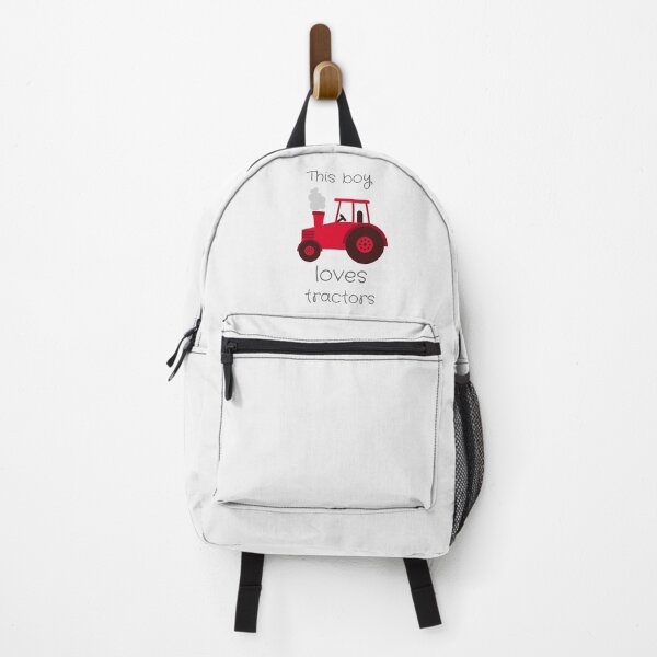 Item preview, This boy loves tractors designed and sold by InkItStudio.