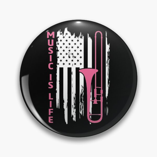 Item preview, Trombone Musician | Music Is Life Brass Instrument Lover designed and sold by GravitiTees.