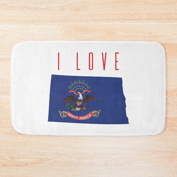 Item preview, I Love North Dakota designed and sold by 4AllTimes.