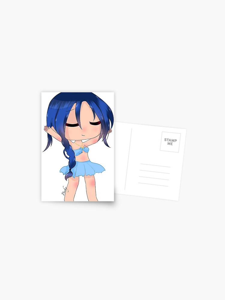 Gacha Life Gacha Girl Postcard for Sale by pockyartstudio