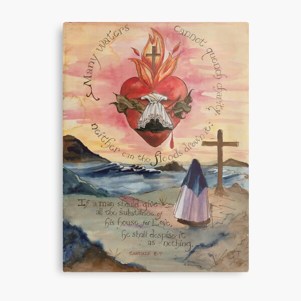 United in the Cross of Christ Metal Print