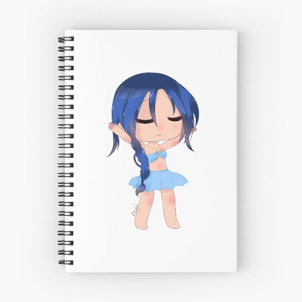 Item preview, Gacha girl with blue hair and extending arms designed and sold by pockyartstudio.