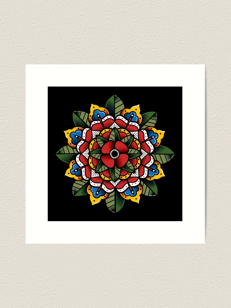 Flower Mandala Texture Sheet