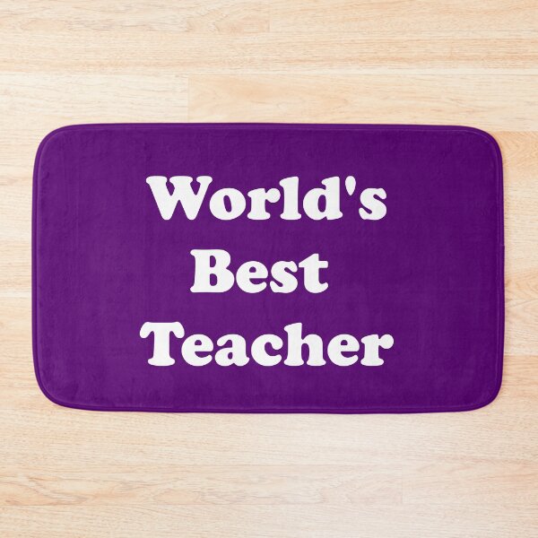 Item preview, World's Best Teacher designed and sold by ThingsByJoy.