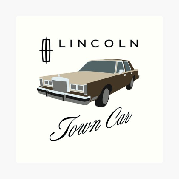 Item preview, Flat Car #7 1987 Lincoln Town Car designed and sold by ArT-Rex.