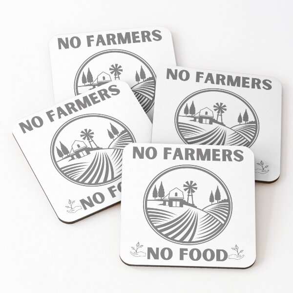Item preview, No Farmers No Food designed and sold by InkItStudio.