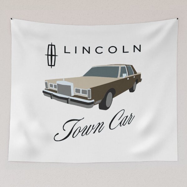 Item preview, Flat Car #7 1987 Lincoln Town Car designed and sold by ArT-Rex.