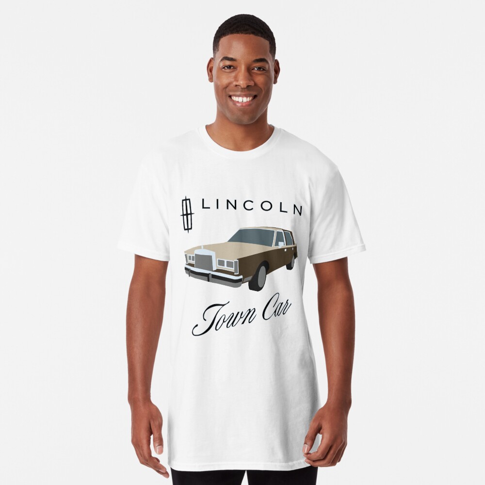 Lincoln town store car t shirt