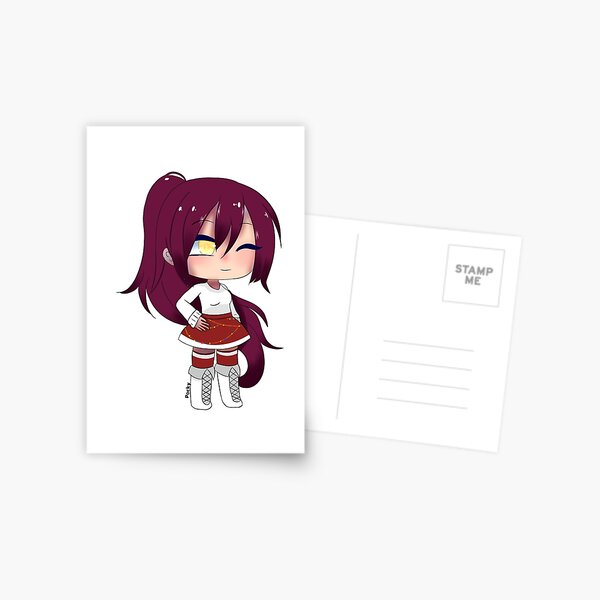 Gacha Life Gacha Girl Postcard for Sale by pockyartstudio