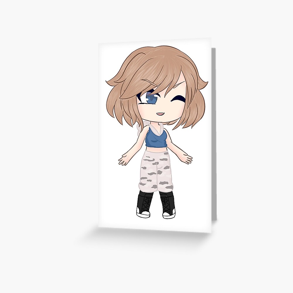 Gacha Life Gacha Girl Postcard for Sale by pockyartstudio