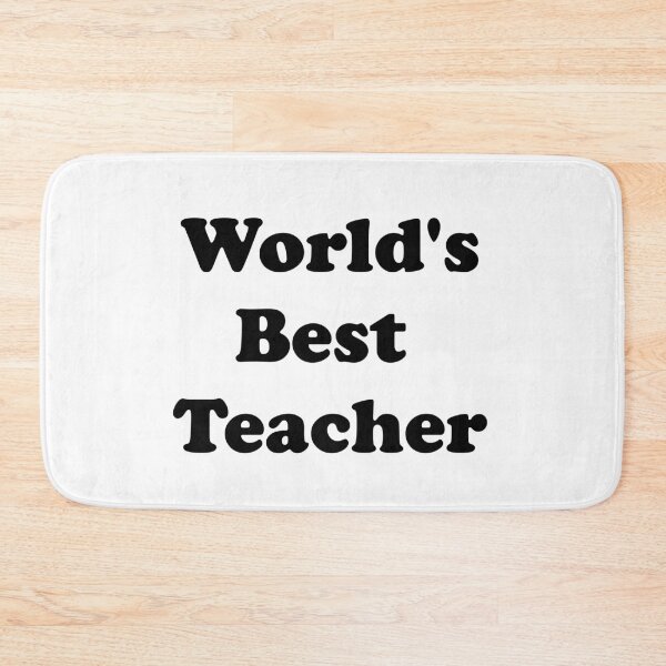 Item preview, World's Best Teacher designed and sold by ThingsByJoy.