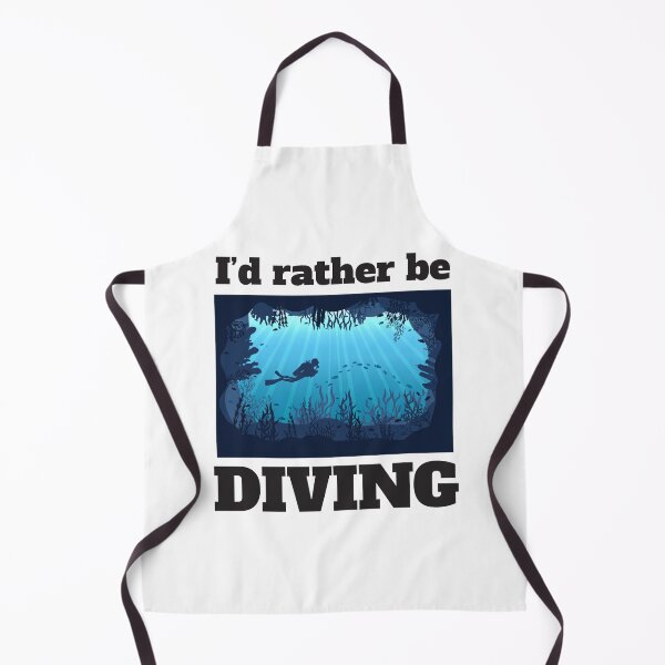 Item preview, I'd Rather Be Diving designed and sold by 4AllTimes.