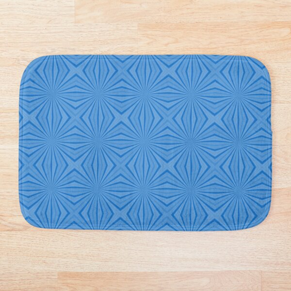 Item preview, Hanakkah Blue Squiggly Squares designed and sold by AuntieShoe.