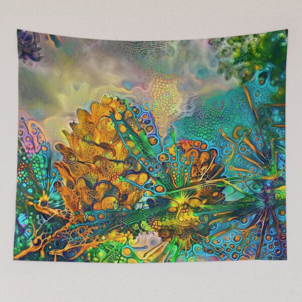 Item preview, Deep dream abstraction ... designed and sold by blackhalt.