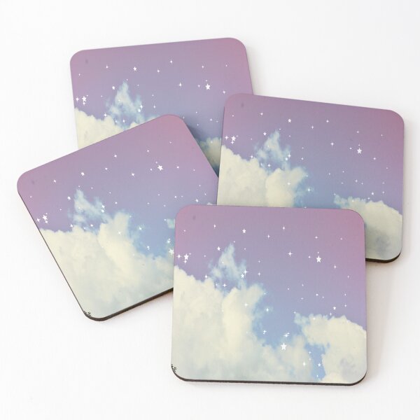 Item preview, Starry pastel pink blue sky designed and sold by Mariolangstieh.