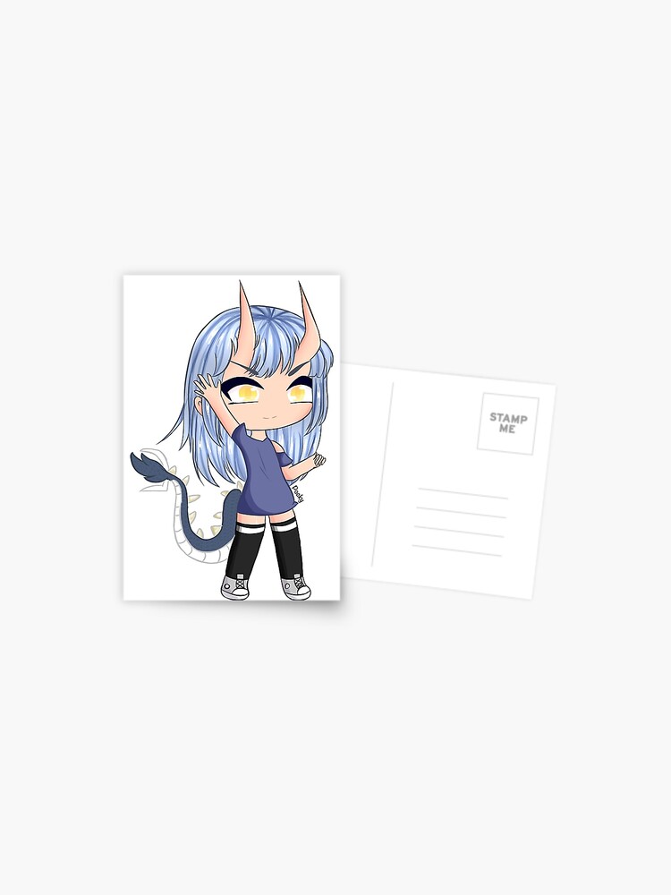 Gacha Life Gacha Girl Postcard for Sale by pockyartstudio