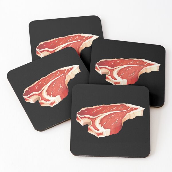 Item preview, Raw T-Bone Beef Steak designed and sold by Alicia Chee.