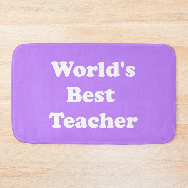 Item preview, World's Best Teacher designed and sold by ThingsByJoy.