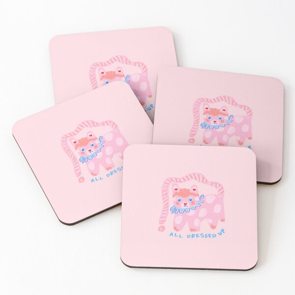 Item preview, Pink Cat, Cute Cat, Kitten, All Dressed Up, Gift designed and sold by Megan O'Brien.