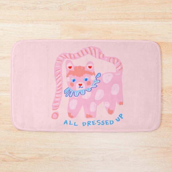Item preview, Pink Cat, Cute Cat, Kitten, All Dressed Up, Gift designed and sold by Megan O'Brien.
