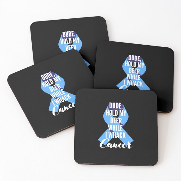 Item preview, Dude Hold My Beer While I Fight Cancer designed and sold by Achidesign.