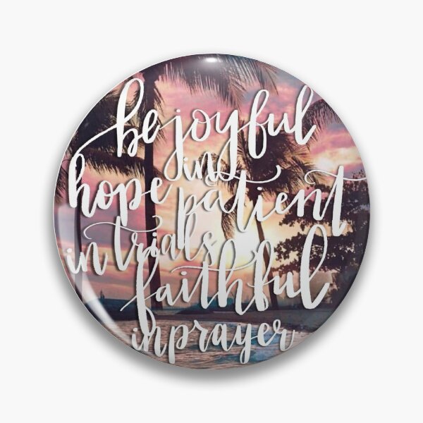 Item preview, Be joyful in hope  designed and sold by Nicole Berardi.