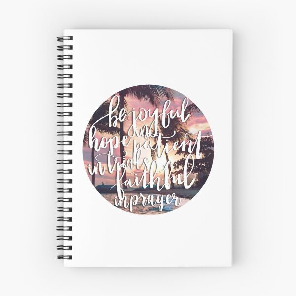Item preview, Be joyful in hope  designed and sold by Nicole Berardi.