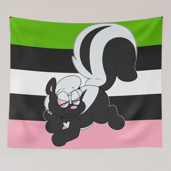 Item preview, Skunkgender Flag cherub edition designed and sold by Pastelassz.