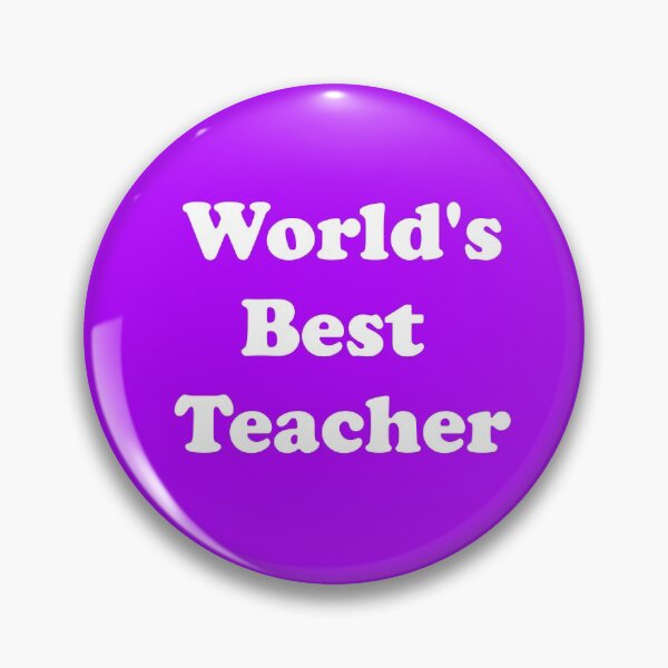 Item preview, World's Best Teacher designed and sold by ThingsByJoy.
