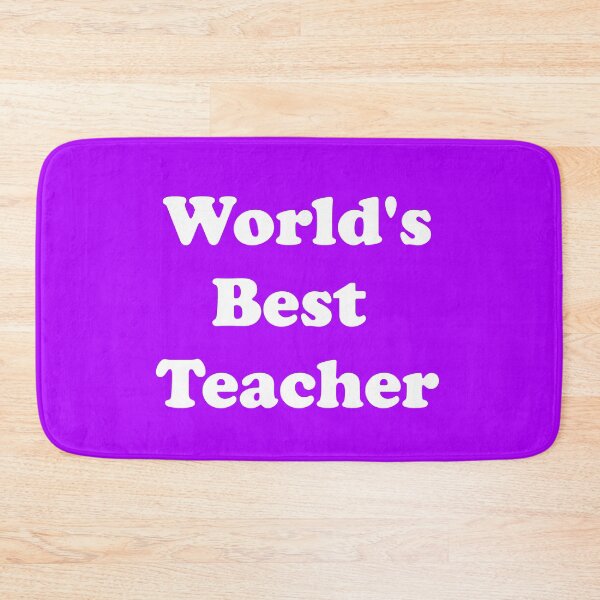 Item preview, World's Best Teacher designed and sold by ThingsByJoy.