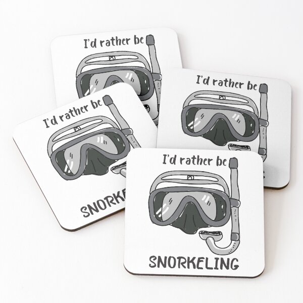 Item preview, I'd Rather Be Snorkeling designed and sold by 4AllTimes.