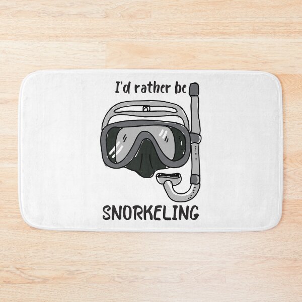 Item preview, I'd Rather Be Snorkeling designed and sold by 4AllTimes.
