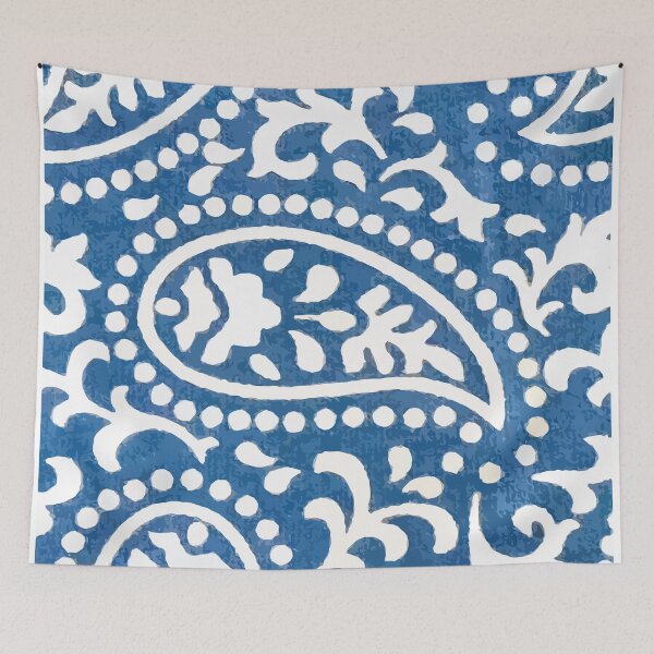 Item preview, Blue Paisley Print designed and sold by PSCSCo.