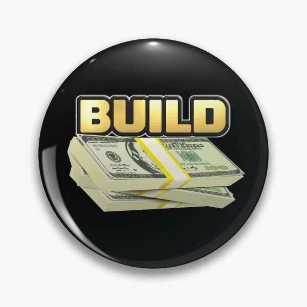 Item preview, Shiny black and Gold Build Wealth no.1 designed and sold by smARTwork.