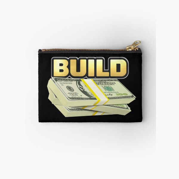 Item preview, Shiny black and Gold Build Wealth no.1 designed and sold by smARTwork.