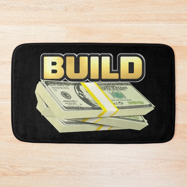 Item preview, Shiny black and Gold Build Wealth no.1 designed and sold by smARTwork.