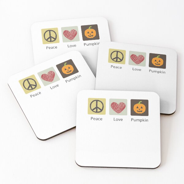 Item preview, Peace Love Pumpkin App Icons designed and sold by somebasic.