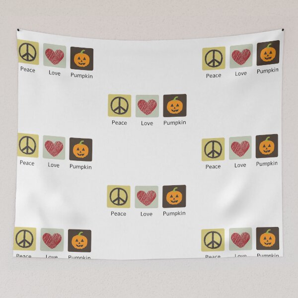 Item preview, Peace Love Pumpkin App Icons designed and sold by somebasic.
