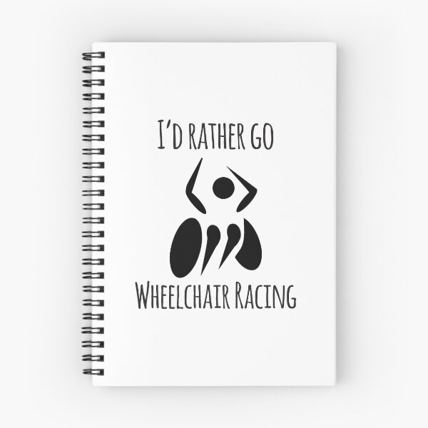 Item preview, I'd Rather Go Wheelchair Racing designed and sold by 4AllTimes.