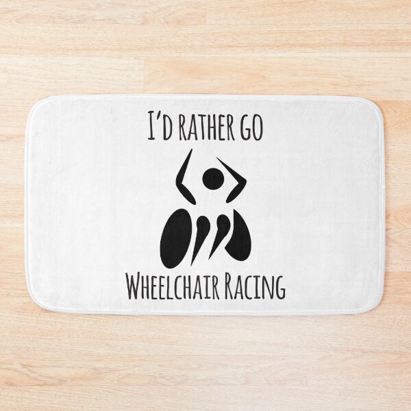 Item preview, I'd Rather Go Wheelchair Racing designed and sold by 4AllTimes.