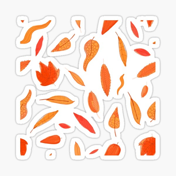 Item preview, Autumn Leaves Falling - Pretty Fall Colors designed and sold by SeaStories88.