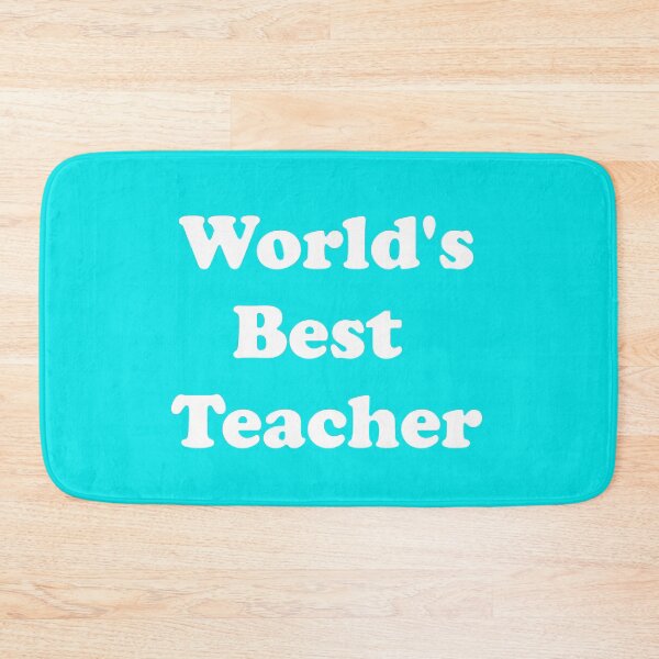 Item preview, World's Best Teacher designed and sold by ThingsByJoy.