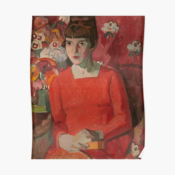Katherine Mansfield Portrait Poster