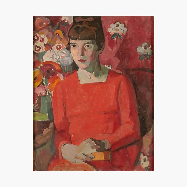 Katherine Mansfield Portrait Photographic Print