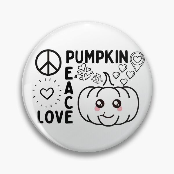 Item preview, Peace Love Pumpkin Lines designed and sold by somebasic.