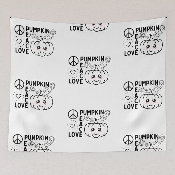 Item preview, Peace Love Pumpkin Lines designed and sold by somebasic.